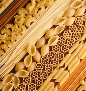 Noodle art, macaroni