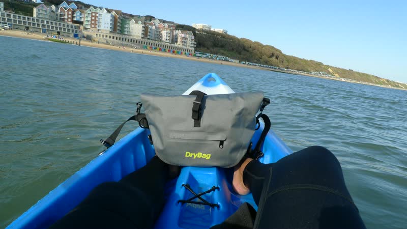 Kayaking with drybags