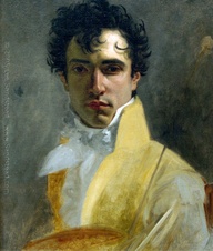 Regency period hairstyle, Portrait of the unknown man