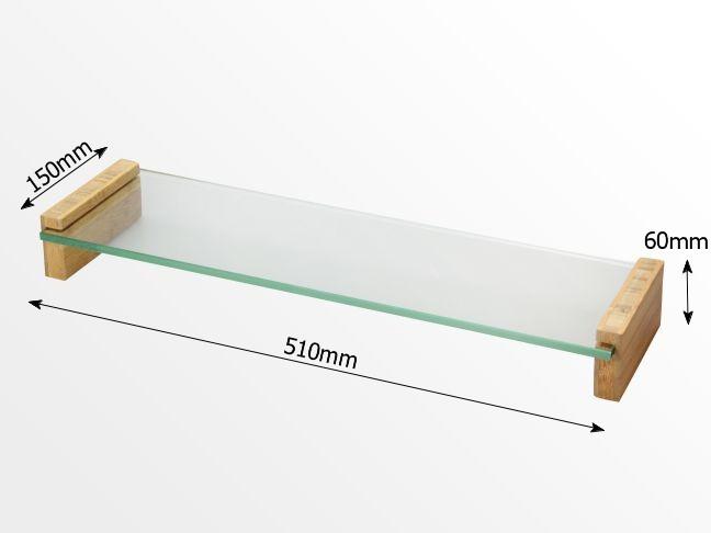 Dimensions of glass monitor stand