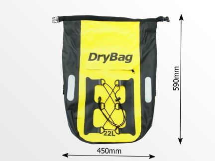 roll-top waterproof bag, cycle rack bag