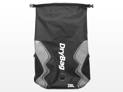 waterproof backpack, black travel pack