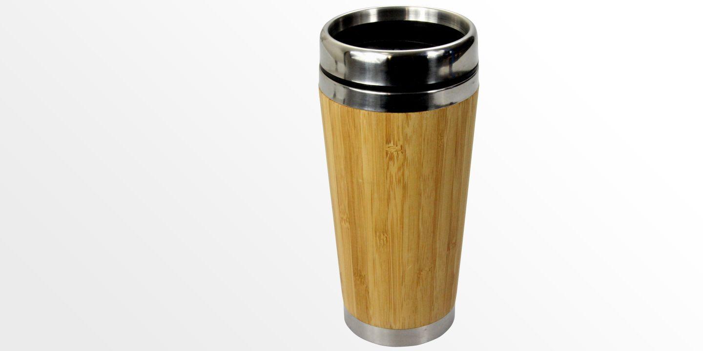 Bamboo Thermal Travel Mug