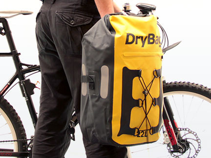 waterproof rucksack, bicycle rack bag