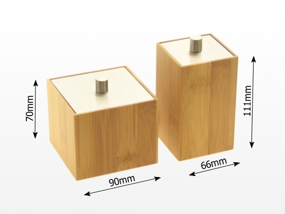 Dimensions of bamboo cups