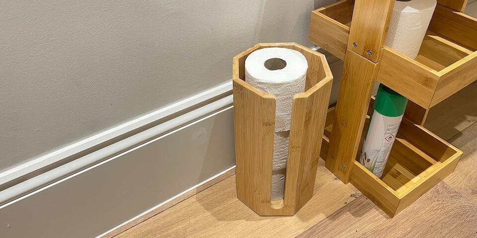 Toilet Paper Organiser Freestanding