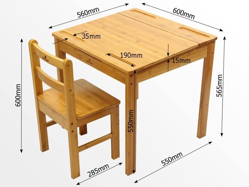 Wooden Table Dimensions at Dorcas Cantu blog