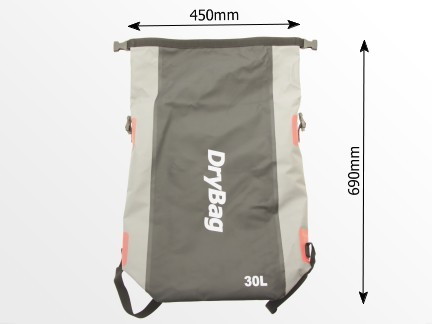 waterproof knapsack, roll-top rucksack