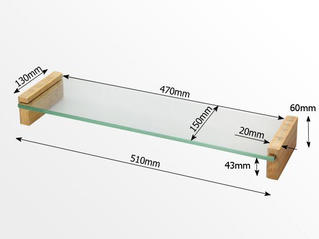 Dimensions of glass kmonitor stand