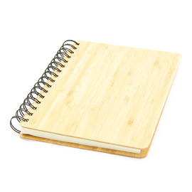 Bamboo Wirebound Notebook