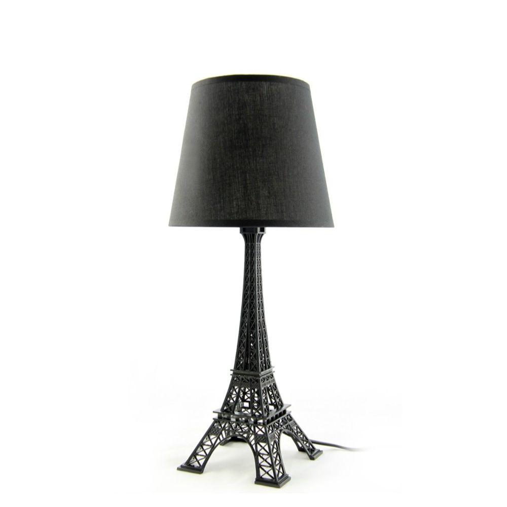 Eiffel Tower Table Lamp Black Black Eiffel Tower Lamp