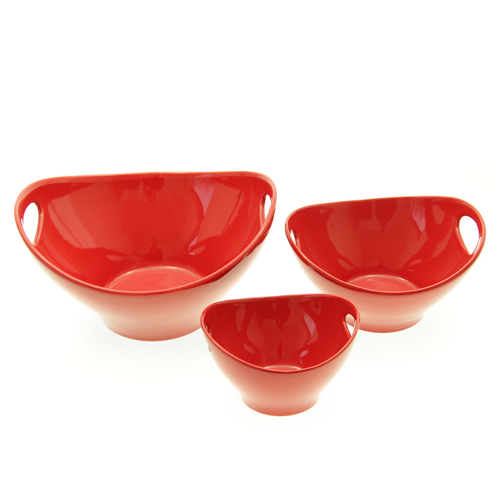 Red Bowl (Height 6'')