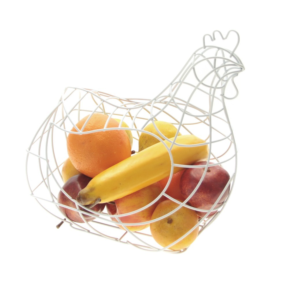 Hen fruit basket