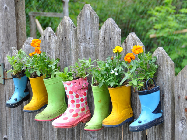 Wellington boots for garden