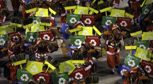 Brazil Carnival, Grande Rio's recycling theme