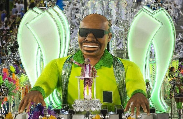 Brazil Carnival 2013, Stevie Wonder Float
