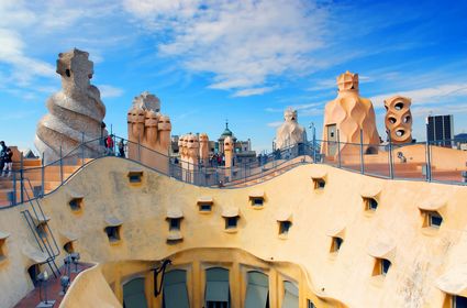 La Pedrera rooftop