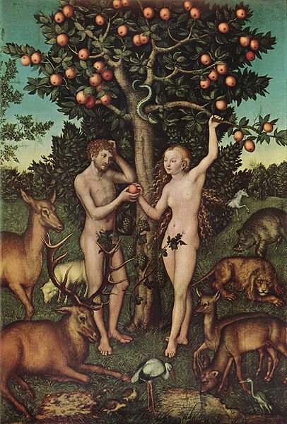 Cranach Adam and Eve