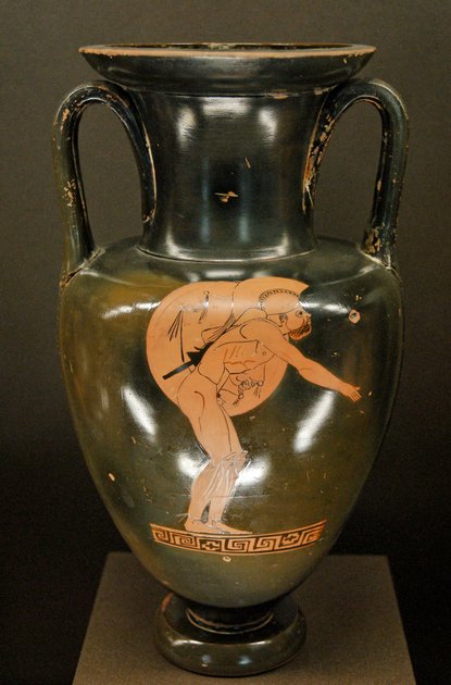 Ancient Greek Ceramic Amphora