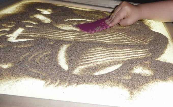 Sand Drawing