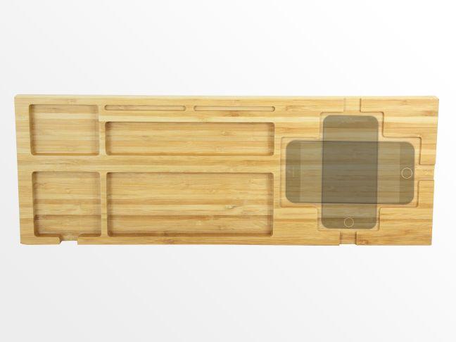 Bamboo keyboard top