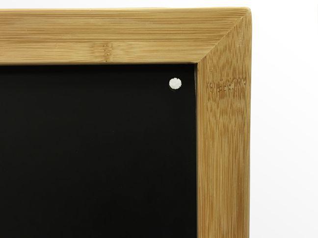 Bamboo framed blackboard