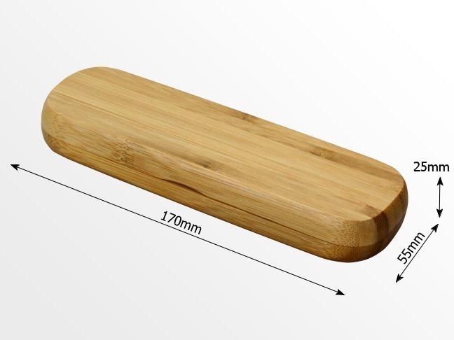 Dimensions of bamboo case