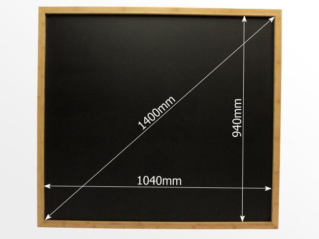 Dimensions of the blackboard