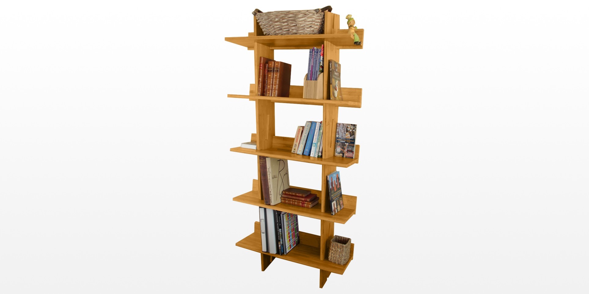 Bamboo Bookshelf