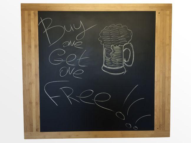 Large blackboard