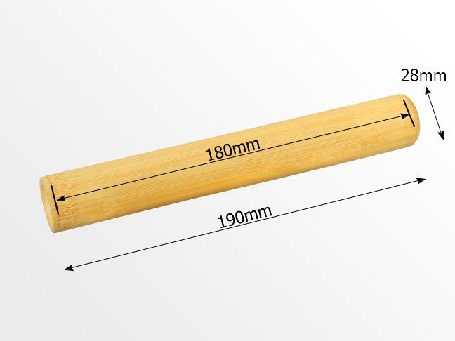 Dimensions of bamboo tea tube