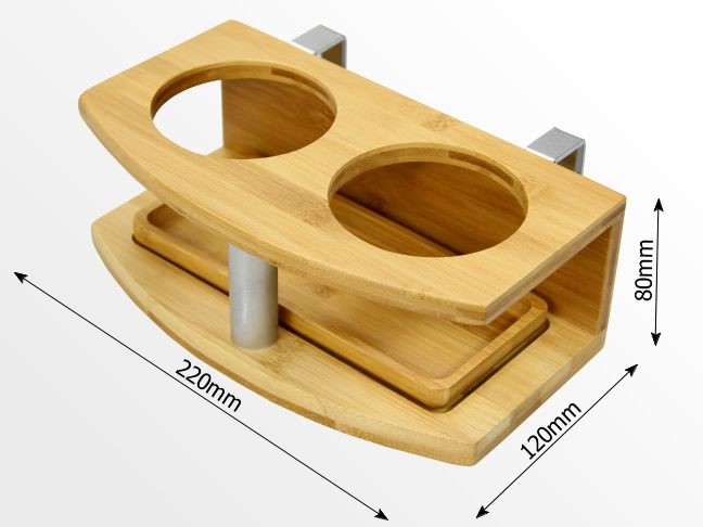 Dimensions of cup holder