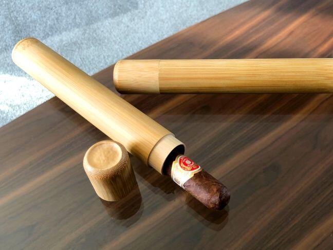 Bamboo cigar tube