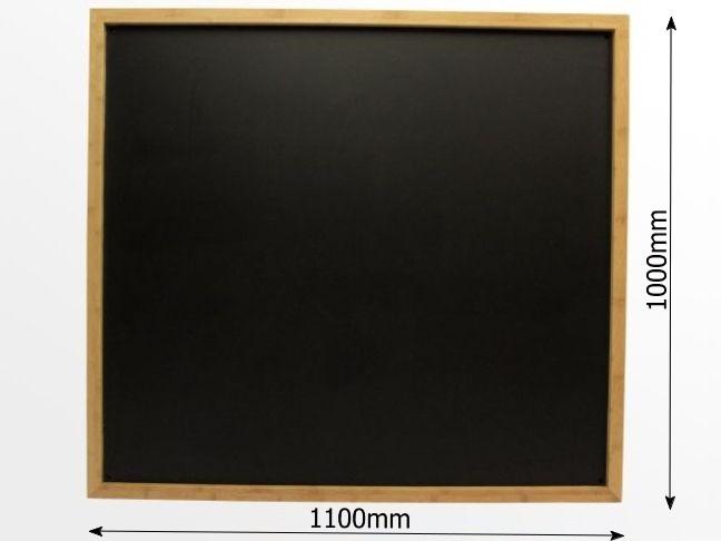 Dimensions of the blackboard