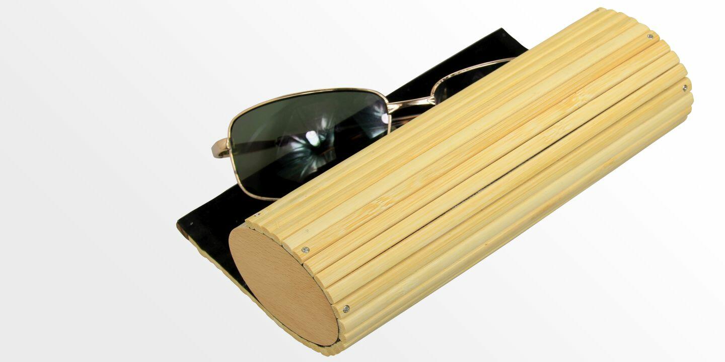 Bamboo Glasses Case