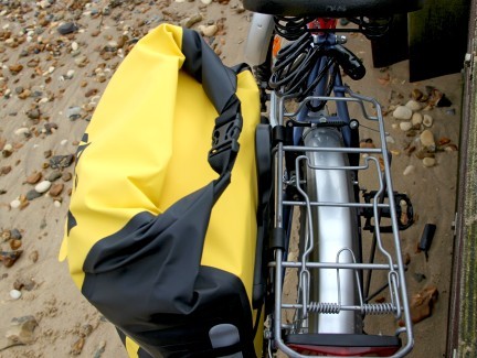 waterproof backpack, rack bag