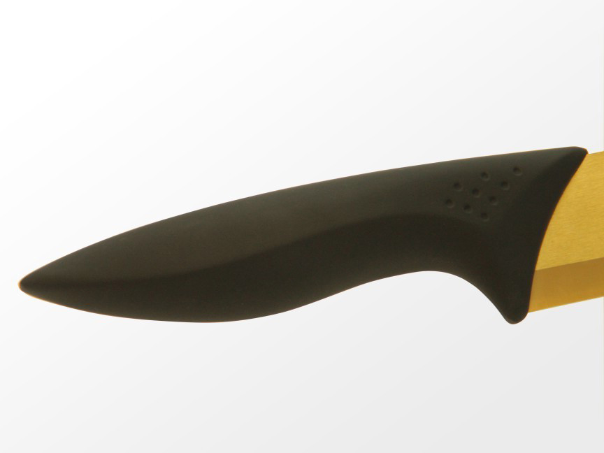 Ceramic Knife's grip, Titanium Knife's handle