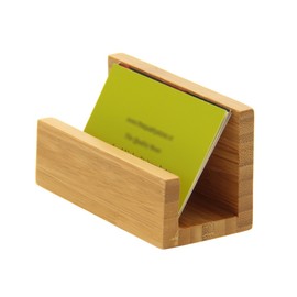 Bamboo Business Card Holder