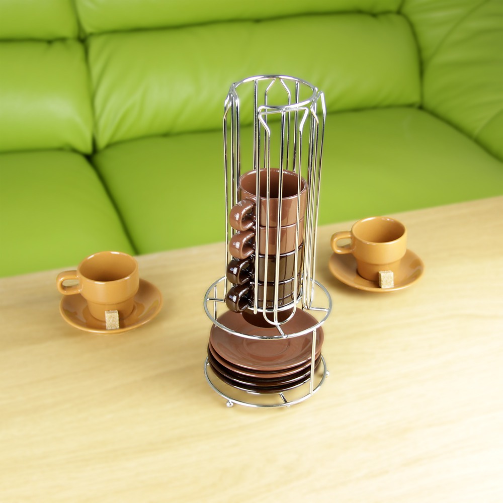 Modern Design Coffee 6 Cups Holder