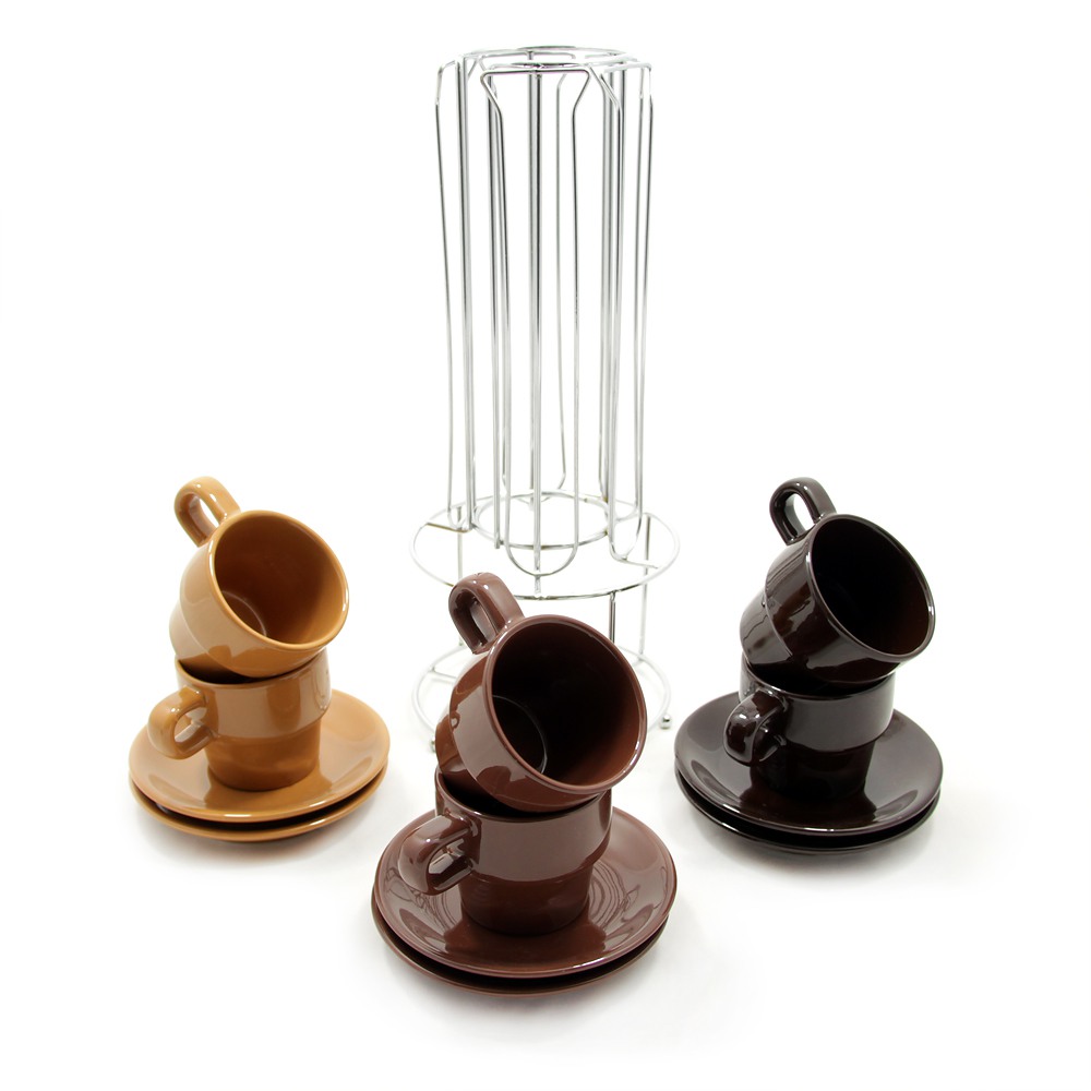 Modern Design Coffee 6 Cups Holder