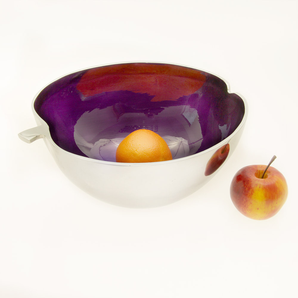 Plum-Shaped Fruit Bowl